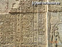 [P11] Kom Ombo - fiecare cartus reprezinta ofrandele ce trebuiau aduse in fiecare zi a lunii... nu se vad toate cartusele in poza, dar le-am numarat... erau 30!!! (calendarul a aparut cand?)  » foto by Pușcașu Marin
 - 
<span class="allrVoted glyphicon glyphicon-heart hidden" id="av385310"></span>
<a class="m-l-10 hidden" id="sv385310" onclick="voting_Foto_DelVot(,385310,351)" role="button">șterge vot <span class="glyphicon glyphicon-remove"></span></a>
<a id="v9385310" class=" c-red"  onclick="voting_Foto_SetVot(385310)" role="button"><span class="glyphicon glyphicon-heart-empty"></span> <b>LIKE</b> = Votează poza</a> <img class="hidden"  id="f385310W9" src="/imagini/loader.gif" border="0" /><span class="AjErrMes hidden" id="e385310ErM"></span>