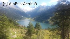 P17 [AUG-2016] Un frumos lac la coborârea spre Zillertal în pasul Gerlos, Tirol, Austria. 