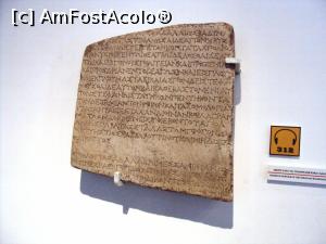 [P12] 12. Placa de marmură ce conține un „decret în onoarea liderului trac Sadala”, datată în secolul al III-lea înainte de Hristos.  » foto by msnd
 - 
<span class="allrVoted glyphicon glyphicon-heart hidden" id="av1014730"></span>
<a class="m-l-10 hidden" id="sv1014730" onclick="voting_Foto_DelVot(,1014730,3774)" role="button">șterge vot <span class="glyphicon glyphicon-remove"></span></a>
<a id="v91014730" class=" c-red"  onclick="voting_Foto_SetVot(1014730)" role="button"><span class="glyphicon glyphicon-heart-empty"></span> <b>LIKE</b> = Votează poza</a> <img class="hidden"  id="f1014730W9" src="/imagini/loader.gif" border="0" /><span class="AjErrMes hidden" id="e1014730ErM"></span>