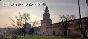 P10 [FEB-2024] Castelul Sforzesco la asfințit.