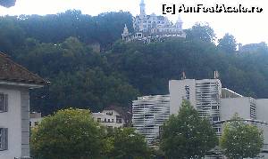 P09 [JUL-2014] Fostul castel Gutsch, astăzi restaurant de lux, din  orașul  Lucerna, Elveția.
