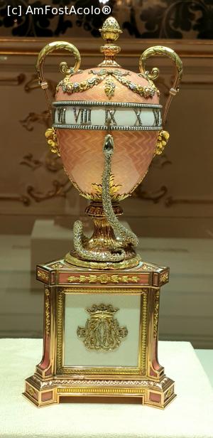 [P20] Oul Sarpe roz, a fost achizitionat de la Fabergé de ducesa Consuelo Vanderbilt, cu ocazia vizitei sale in Rusia in 1902.  » foto by geani anto
 - 
<span class="allrVoted glyphicon glyphicon-heart hidden" id="av1114007"></span>
<a class="m-l-10 hidden" id="sv1114007" onclick="voting_Foto_DelVot(,1114007,4057)" role="button">șterge vot <span class="glyphicon glyphicon-remove"></span></a>
<a id="v91114007" class=" c-red"  onclick="voting_Foto_SetVot(1114007)" role="button"><span class="glyphicon glyphicon-heart-empty"></span> <b>LIKE</b> = Votează poza</a> <img class="hidden"  id="f1114007W9" src="/imagini/loader.gif" border="0" /><span class="AjErrMes hidden" id="e1114007ErM"></span>