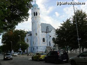 [P21] Dedicata Sfintei Elisabeta, cunoscuta si sub numele de Biserica Albastra, a fost construita intre anii 1909 si 1913 dupa planurile celèbrului arhitect maghiar Edmund Lechner, in stil Art Nouveau.  » foto by stellinna
 - 
<span class="allrVoted glyphicon glyphicon-heart hidden" id="av678229"></span>
<a class="m-l-10 hidden" id="sv678229" onclick="voting_Foto_DelVot(,678229,4596)" role="button">șterge vot <span class="glyphicon glyphicon-remove"></span></a>
<a id="v9678229" class=" c-red"  onclick="voting_Foto_SetVot(678229)" role="button"><span class="glyphicon glyphicon-heart-empty"></span> <b>LIKE</b> = Votează poza</a> <img class="hidden"  id="f678229W9" src="/imagini/loader.gif" border="0" /><span class="AjErrMes hidden" id="e678229ErM"></span>