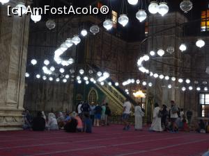 P10 [SEP-2018] Moscheea de Alabastru din Citadela lui Saladin - în interiorul moscheii