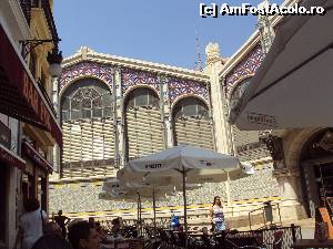 [P21] Mercado Central: exteriorul este acoperit cu plăci ceramice (azulejos) de inspiraţie maură.  » foto by Carmen Ion
 - 
<span class="allrVoted glyphicon glyphicon-heart hidden" id="av649443"></span>
<a class="m-l-10 hidden" id="sv649443" onclick="voting_Foto_DelVot(,649443,5604)" role="button">șterge vot <span class="glyphicon glyphicon-remove"></span></a>
<a id="v9649443" class=" c-red"  onclick="voting_Foto_SetVot(649443)" role="button"><span class="glyphicon glyphicon-heart-empty"></span> <b>LIKE</b> = Votează poza</a> <img class="hidden"  id="f649443W9" src="/imagini/loader.gif" border="0" /><span class="AjErrMes hidden" id="e649443ErM"></span>