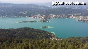 P15 [JUL-2015] Lacul Worth văzut de la Pyramidenkogel. Provincia Carinthia, Austri