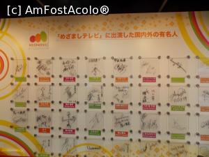 [P24] Tokyo, Odaiba, Clădirea FUJI TV, Panou cu autografe ale celebrităților ce au fost în studiourile FUJI la emisiunea Mezamashi, nivelul 24 » foto by mprofeanu
 - 
<span class="allrVoted glyphicon glyphicon-heart hidden" id="av756027"></span>
<a class="m-l-10 hidden" id="sv756027" onclick="voting_Foto_DelVot(,756027,7999)" role="button">șterge vot <span class="glyphicon glyphicon-remove"></span></a>
<a id="v9756027" class=" c-red"  onclick="voting_Foto_SetVot(756027)" role="button"><span class="glyphicon glyphicon-heart-empty"></span> <b>LIKE</b> = Votează poza</a> <img class="hidden"  id="f756027W9" src="/imagini/loader.gif" border="0" /><span class="AjErrMes hidden" id="e756027ErM"></span>