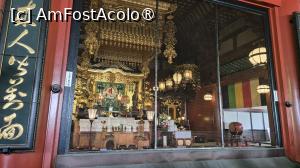 [P18] Kannondo, sala principala de culoare rosie, cu picturi pe tavan, nu se viziteaza in zona de rugaciuni, dar se poate vedea de la distanta, sanctuarul interior fiind acoperit cu rogojini tatami, unde se afla, intr-un mic altar, cea mai importanta statuie din templu, Bodhisattva Kannon. » foto by geani anto
 - 
<span class="allrVoted glyphicon glyphicon-heart hidden" id="av1438000"></span>
<a class="m-l-10 hidden" id="sv1438000" onclick="voting_Foto_DelVot(,1438000,7999)" role="button">șterge vot <span class="glyphicon glyphicon-remove"></span></a>
<a id="v91438000" class=" c-red"  onclick="voting_Foto_SetVot(1438000)" role="button"><span class="glyphicon glyphicon-heart-empty"></span> <b>LIKE</b> = Votează poza</a> <img class="hidden"  id="f1438000W9" src="/imagini/loader.gif" border="0" /><span class="AjErrMes hidden" id="e1438000ErM"></span>