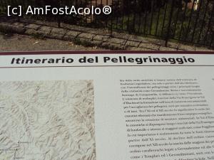 [P24] Intinerariile pelerinajelor pe Via Francigena afişate în faţa Porţii San Matteo din San Gimignano. » foto by Carmen Ion
 - 
<span class="allrVoted glyphicon glyphicon-heart hidden" id="av808525"></span>
<a class="m-l-10 hidden" id="sv808525" onclick="voting_Foto_DelVot(,808525,8341)" role="button">șterge vot <span class="glyphicon glyphicon-remove"></span></a>
<a id="v9808525" class=" c-red"  onclick="voting_Foto_SetVot(808525)" role="button"><span class="glyphicon glyphicon-heart-empty"></span> <b>LIKE</b> = Votează poza</a> <img class="hidden"  id="f808525W9" src="/imagini/loader.gif" border="0" /><span class="AjErrMes hidden" id="e808525ErM"></span>