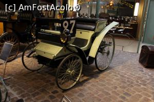 [P13] Sochaux, Muzeul Aventura Peugeot, Peugeot 5, 18 kilometri pe oră, câștigătoarea primei curse auto din lume, Paris-Rouen din anul 1894 » foto by mprofeanu
 - 
<span class="allrVoted glyphicon glyphicon-heart hidden" id="av914928"></span>
<a class="m-l-10 hidden" id="sv914928" onclick="voting_Foto_DelVot(,914928,10194)" role="button">șterge vot <span class="glyphicon glyphicon-remove"></span></a>
<a id="v9914928" class=" c-red"  onclick="voting_Foto_SetVot(914928)" role="button"><span class="glyphicon glyphicon-heart-empty"></span> <b>LIKE</b> = Votează poza</a> <img class="hidden"  id="f914928W9" src="/imagini/loader.gif" border="0" /><span class="AjErrMes hidden" id="e914928ErM"></span>