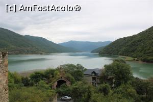 P21 [SEP-2019] Ananuri, Lacul de Acumulare Zhinvali construit în anii 1980 văzut de la Cetate de sus... 