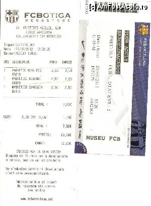 [P47] Biletul de intrare la Camp Nou 20,9 euro cu Barcelona Card. Am cumparat 3 magnetix 2,5 euro fiecare » foto by Muffin2009
 - 
<span class="allrVoted glyphicon glyphicon-heart hidden" id="av350126"></span>
<a class="m-l-10 hidden" id="sv350126" onclick="voting_Foto_DelVot(,350126,12198)" role="button">șterge vot <span class="glyphicon glyphicon-remove"></span></a>
<a id="v9350126" class=" c-red"  onclick="voting_Foto_SetVot(350126)" role="button"><span class="glyphicon glyphicon-heart-empty"></span> <b>LIKE</b> = Votează poza</a> <img class="hidden"  id="f350126W9" src="/imagini/loader.gif" border="0" /><span class="AjErrMes hidden" id="e350126ErM"></span>