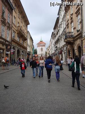 [P02] Strada Florianska, in capatul careia se observa una dintre portile de intrare in centrul vechi din Cracovia.  » foto by culturaltour
 - 
<span class="allrVoted glyphicon glyphicon-heart hidden" id="av359062"></span>
<a class="m-l-10 hidden" id="sv359062" onclick="voting_Foto_DelVot(,359062,12587)" role="button">șterge vot <span class="glyphicon glyphicon-remove"></span></a>
<a id="v9359062" class=" c-red"  onclick="voting_Foto_SetVot(359062)" role="button"><span class="glyphicon glyphicon-heart-empty"></span> <b>LIKE</b> = Votează poza</a> <img class="hidden"  id="f359062W9" src="/imagini/loader.gif" border="0" /><span class="AjErrMes hidden" id="e359062ErM"></span>