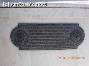 [P14] Placa cu dedicația lui Wilhelm al II-lea.  » foto by elviramvio
 - 
<span class="allrVoted glyphicon glyphicon-heart hidden" id="av909734"></span>
<a class="m-l-10 hidden" id="sv909734" onclick="voting_Foto_DelVot(,909734,14995)" role="button">șterge vot <span class="glyphicon glyphicon-remove"></span></a>
<a id="v9909734" class=" c-red"  onclick="voting_Foto_SetVot(909734)" role="button"><span class="glyphicon glyphicon-heart-empty"></span> <b>LIKE</b> = Votează poza</a> <img class="hidden"  id="f909734W9" src="/imagini/loader.gif" border="0" /><span class="AjErrMes hidden" id="e909734ErM"></span>