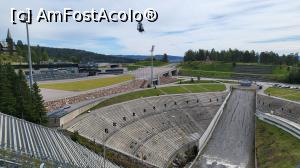 [P24] Cine doreste sa parcurga in lungime trambulina, fara a sari de pe ea, ci zburand deasupra ei, are optiunea tirolienei Kollensvevet, care coboara din varful turnului de sarituri pe o lungime de 361 de metri si o diferenta de inaltime de 107,5 metri, pana in zona tribunelor spectatorilor. » foto by geani anto
 - 
<span class="allrVoted glyphicon glyphicon-heart hidden" id="av1349050"></span>
<a class="m-l-10 hidden" id="sv1349050" onclick="voting_Foto_DelVot(,1349050,15474)" role="button">șterge vot <span class="glyphicon glyphicon-remove"></span></a>
<a id="v91349050" class=" c-red"  onclick="voting_Foto_SetVot(1349050)" role="button"><span class="glyphicon glyphicon-heart-empty"></span> <b>LIKE</b> = Votează poza</a> <img class="hidden"  id="f1349050W9" src="/imagini/loader.gif" border="0" /><span class="AjErrMes hidden" id="e1349050ErM"></span>