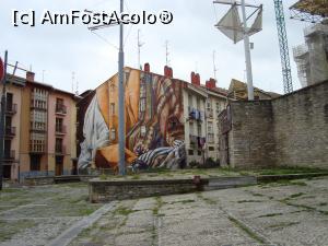 P10 [MAY-2018] Orașul pictat -casele vechi ruinate sunt pictate cu graffiti... Vitoria a fost și orașul meștesugarilor. 