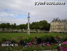 [P22] Jardin du Luxembourg, vedere spre vest. În centru, coloana cu statuia lui David, iar în dreapta, o parte din Palatul Luxembourg. » foto by Costi
 - 
<span class="allrVoted glyphicon glyphicon-heart hidden" id="av30466"></span>
<a class="m-l-10 hidden" id="sv30466" onclick="voting_Foto_DelVot(,30466,19912)" role="button">șterge vot <span class="glyphicon glyphicon-remove"></span></a>
<a id="v930466" class=" c-red"  onclick="voting_Foto_SetVot(30466)" role="button"><span class="glyphicon glyphicon-heart-empty"></span> <b>LIKE</b> = Votează poza</a> <img class="hidden"  id="f30466W9" src="/imagini/loader.gif" border="0" /><span class="AjErrMes hidden" id="e30466ErM"></span>