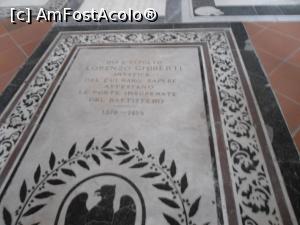 [P16] Patra Tombală a marelui Lorenzo Ghiberti, autorul ușilor Baptisteriului din Florența. » foto by mihaelavoicu
 - 
<span class="allrVoted glyphicon glyphicon-heart hidden" id="av1161892"></span>
<a class="m-l-10 hidden" id="sv1161892" onclick="voting_Foto_DelVot(,1161892,23273)" role="button">șterge vot <span class="glyphicon glyphicon-remove"></span></a>
<a id="v91161892" class=" c-red"  onclick="voting_Foto_SetVot(1161892)" role="button"><span class="glyphicon glyphicon-heart-empty"></span> <b>LIKE</b> = Votează poza</a> <img class="hidden"  id="f1161892W9" src="/imagini/loader.gif" border="0" /><span class="AjErrMes hidden" id="e1161892ErM"></span>