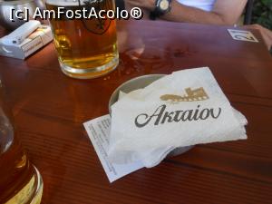 [P06] Restaurant Aktaion - Șervețel cu simbolurile locației și nota de plată adusă în avans.  » foto by iulianic
 - 
<span class="allrVoted glyphicon glyphicon-heart hidden" id="av1007279"></span>
<a class="m-l-10 hidden" id="sv1007279" onclick="voting_Foto_DelVot(,1007279,24292)" role="button">șterge vot <span class="glyphicon glyphicon-remove"></span></a>
<a id="v91007279" class=" c-red"  onclick="voting_Foto_SetVot(1007279)" role="button"><span class="glyphicon glyphicon-heart-empty"></span> <b>LIKE</b> = Votează poza</a> <img class="hidden"  id="f1007279W9" src="/imagini/loader.gif" border="0" /><span class="AjErrMes hidden" id="e1007279ErM"></span>