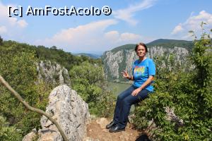 P09 [AUG-2020] Parcul Natural Porțile de Fier, Masivul Ciucaru Mare, Vedere de ansamblu spre Dunăre de la primul Punct de belvedere de pe Trase, Am Fost Acolo....