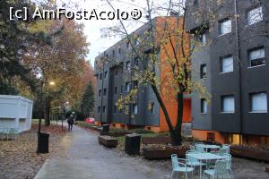 P05 [DEC-2022] Bologna, Combo Hostel, Clădirea ce adăpoștește camerele de oaspeți