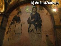 P16 [DEC-2011] '24. Mozaicul Deisis' din Pronaos. Lipseste Ioan Botezatorul. Cei mici sunt doi ctitori.