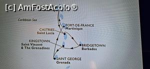 [P83] 83. Traseul făcut în croaziera noastră pe vasul MSC Virtuosa, în Caraibe; insula Saint Vincent & Grenadines este între Saint Lucia și Grenada. » foto by doinafil
 - 
<span class="allrVoted glyphicon glyphicon-heart hidden" id="av1481375"></span>
<a class="m-l-10 hidden" id="sv1481375" onclick="voting_Foto_DelVot(,1481375,28979)" role="button">șterge vot <span class="glyphicon glyphicon-remove"></span></a>
<a id="v91481375" class=" c-red"  onclick="voting_Foto_SetVot(1481375)" role="button"><span class="glyphicon glyphicon-heart-empty"></span> <b>LIKE</b> = Votează poza</a> <img class="hidden"  id="f1481375W9" src="/imagini/loader.gif" border="0" /><span class="AjErrMes hidden" id="e1481375ErM"></span>