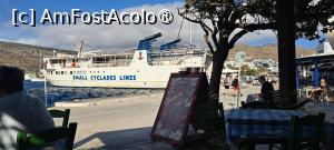 [P02] Taverna O Viktoras, Katapola. De la masă se vede ferry Small Cyclades Lines cu care sosiserăm în Amorgos » foto by irinad
 - 
<span class="allrVoted glyphicon glyphicon-heart hidden" id="av1489510"></span>
<a class="m-l-10 hidden" id="sv1489510" onclick="voting_Foto_DelVot(,1489510,29045)" role="button">șterge vot <span class="glyphicon glyphicon-remove"></span></a>
<a id="v91489510" class=" c-red"  onclick="voting_Foto_SetVot(1489510)" role="button"><span class="glyphicon glyphicon-heart-empty"></span> <b>LIKE</b> = Votează poza</a> <img class="hidden"  id="f1489510W9" src="/imagini/loader.gif" border="0" /><span class="AjErrMes hidden" id="e1489510ErM"></span>