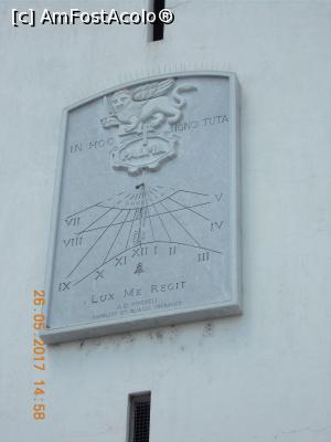 [P24] Cadranul solar de pe turnul clopotnita.  » foto by elviramvio
 - 
<span class="allrVoted glyphicon glyphicon-heart hidden" id="av861693"></span>
<a class="m-l-10 hidden" id="sv861693" onclick="voting_Foto_DelVot(,861693,29331)" role="button">șterge vot <span class="glyphicon glyphicon-remove"></span></a>
<a id="v9861693" class=" c-red"  onclick="voting_Foto_SetVot(861693)" role="button"><span class="glyphicon glyphicon-heart-empty"></span> <b>LIKE</b> = Votează poza</a> <img class="hidden"  id="f861693W9" src="/imagini/loader.gif" border="0" /><span class="AjErrMes hidden" id="e861693ErM"></span>